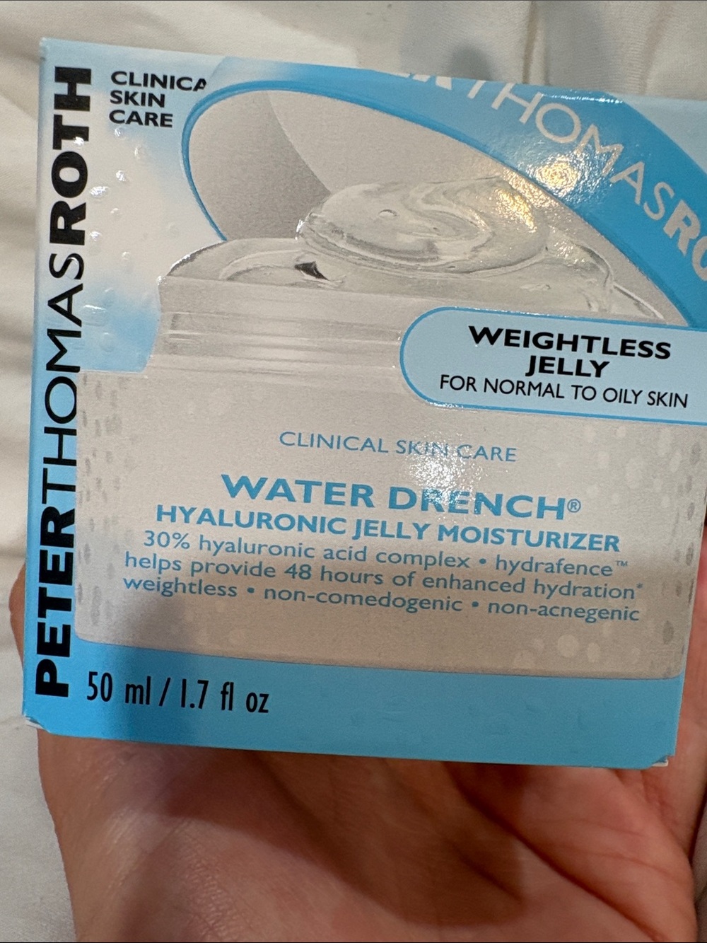 Peter Thomas Roth Water Drench Hyaluronic Jelly Moisturizer BNIB FULL SIZED 50mL